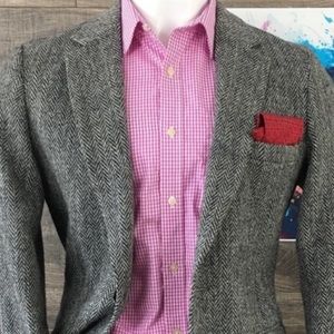 Men’s Harris Tweed Wool Blazer Sport Coat